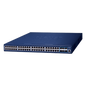 Switch Gestionado Capa 3 / 48 Puertos Gigabit + 6 Puertos 10G SFP+ / Routing IPv4/IPv6 / NMS Integrado / QoS Avanzado / Seguridad Empresarial