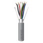 Bobina de 305 Metros (1000 Pies) de Cable  6 x 22 AWG / Blindado / Plenum de Color Gris / Aplicaciones de Audio, Seguridad y Control
