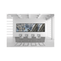Kit Videowall 4x2 / Incluye 8 Pantallas de 55\" / Decoder / Base de Pared