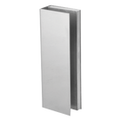 Bracket de Montaje Tipo U / Puertas de Vidrio 3/4\" (19.1 mm) / Chapas Magnéticas 600 a 1200 lbs / Ajuste por Opresores / Aluminio Anodizado