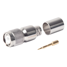 Conector RF TNC Macho / Anillo Plegable / LMR-400, CNT-400, RG8/U / Bronce Niquelado / Contacto Oro con Teflón