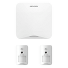 Kit de Alarma Inalámbrico / Wi-Fi 2.4 GHz y GSM 3G/4G / 16 Zonas Configurables / 2 Cámaras PIR con Verificación Visual / Alcance Radio 1200 m / Inmunidad Mascotas 24 kg
