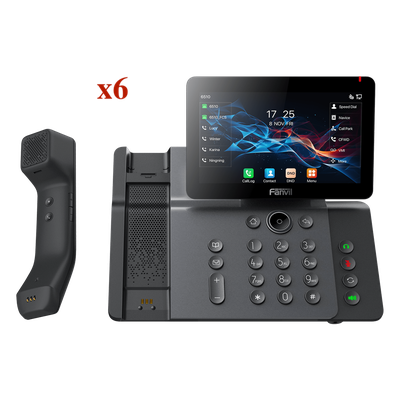 Kit modelo V66PRO ¡Llévate 6 Teléfonos por el Precio de 3!