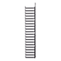 Kit de Dedos Para Administración de Cables en Gabinetes FlexFusion™ Light, de 42,  Dedos de 152 mm de Longitud, Color Negro