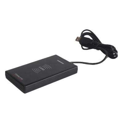 Lector Enrolador de Escritorio / UHF 900 MHz / EPC Gen 2 / USB / 5 cm Alcance / 4.9 x 2.8 x 0.7 in