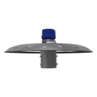 Luminario LED Industrial UFO / 100 W / 13,000 lm / IP65 / Luz Fría 6500 K / 85-265 Vca