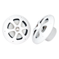 Par de altavoces fabricado en grado marinos en color blanco de 6.5\"  de 100 W de entrada máxima