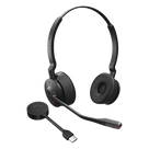 Diadema Inalámbrica / DECT USB-A / Cancelación Activa de Ruido / Alcance 150 m (492.1 ft) / Multipunto 4 Auriculares / SafeTone 2.0