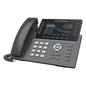 Teléfono IP Wi-Fi, Grado Operador, 14 líneas SIP con 6 cuentas, pantalla LCD  5\", puertos Gigabit, Bluetooth, PoE, codec Opus, IPV4/IPV6 con gestión en la nube GDMS