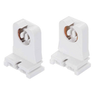 Portalámpara / Base G13 Bipin / 600V / 660W / Baquelita / 2 Unidades
