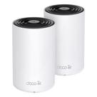 Sistema Mesh Wi-Fi / Wi-Fi 6E AX5400 / Triple Banda 2.4/5/6 GHz / 3 Puertos Gigabit WAN/LAN / 4 Antenas Internas / Gestión App Móvil