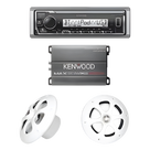 Kit de Audio Marino / Receptor Bluetooth / Amplificador 400W / Bocinas 6.5\" (16.5 cm) / 4 Ohms