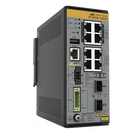 Switch Industrial Ethernet / 8 Puertos PoE++ Gigabit / 2 Puertos SFP+ 10G / Layer 2+ / -40°C a 75°C / Sin Ventilador