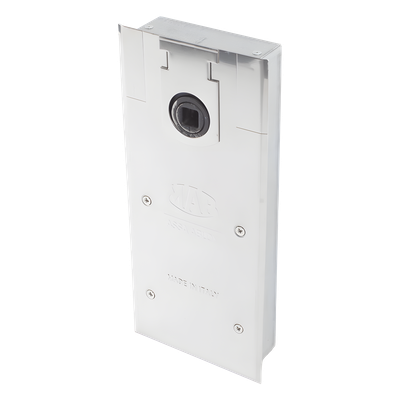 Bisagra de piso, / Cierrapuertas DC450 / Para Puertas de Doble Acción hasta 120 kg / Ángulo de Apertura 130° / Ajuste de Velocidad de Cierre y Latch