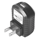 Cargador USB Profesional / 1 Puerto / 5 Vcc / 1 A / Entrada Universal 100-240 Vca / Protección Integrada