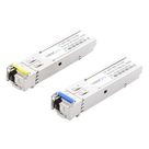Transceptor Óptico SFP Bidireccional / 1.25 Gbps / Monomodo 1310/1550 nm / LC/UPC Simplex / DDM / Alcance 5 km (16,404 ft) / 2 Piezas