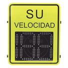 Radar Medidor de Velocidad / 3 Dígitos / TCP IP / Doble Relé / Detección Bidireccional / 200 m (656.2 ft)