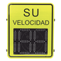 Radar Medidor de Velocidad de 3 Dígitos / Doble salida de Relevador / Tarjeta Micro SD / Puerto de red TCP IP / Detección de Exceso de Velocidad / Integración  con Cámara.