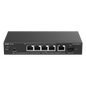 Switch Administrable Capa2 PoE+ con 5 puertos Multi-Gigabit 2.5Gb, hasta 70w PoE