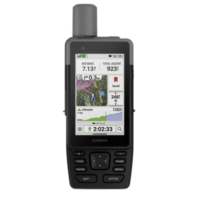 Navegador GPS Portátil / Pantalla Táctil 3.5\" / Multibanda GNSS / IP67 y MIL-STD-810 / Batería 840 h / Memoria 64 GB / Wi-Fi y Bluetooth