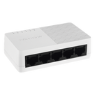 Switch de Escritorio / 5 Puertos Fast Ethernet 10/100 Mbps / Alimentación Integrada 5 VCC / Diseño Compacto 124 x 22 x 54 mm