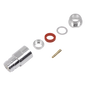Conector N Hembra de Rosca para LMR-400, 9913, 7810A, 8214, CNT-400, RG8/U-SYS, R-FLASH-1113, Plata/ Oro/ Teflón.