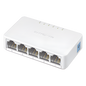Switch NO Administrable / Para escritorio /  5 puertos 10/100 Mbps / Diseño Compacto / Plug and Play