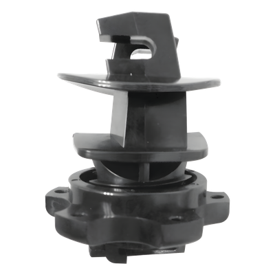 Aislador de Paso para Varilla 6-14 mm / Rosca Uso Rudo / Resina Virgen / Proteccion UV / Cercas Electrificadas