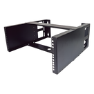Rack Abierto de Pared / 19\" / 4U / Acero Calibre 18 / Carga 20 kg / 500 mm (19.7 in) de Profundidad