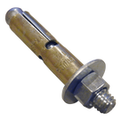 Taquete de Expansión / Cuerda 1/4\" (6.4 mm) / Largo 2 1/2\" (63 mm) / Carga Tensión 410 kg / Broca 3/8\" (10 mm) / Norma GSA FF-S-325
