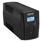 UPS Con Más Potencia de 600VA / 360 W Con Display LCD y Regulador de Voltaje AVR, 4 Contactos NEMA 5-15R, Batería 7 Ah y Puertos RJ45 y USB