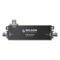 Separador TAP -10 dB con rango de frecuencia de 575 a 6000 MHz. Ideal para separar las antenas a diferentes longitudes de cable coaxial. 50 Ohm. Conectores N Hembra.
