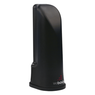 Antena de escritorio tipo cilindro color negra. Cubre las bandas de frecuencia celular. Especial para amplificadores y dispositivos celulares 4G y 3G. Con 1.52 m de cable RG-174 y con conector SMA