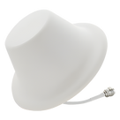 Antena Tipo Domo / 698-960/1710-2700 MHz / 2/4 dBi / N Hembra / 185 mm / Interior