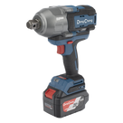 Llave de Impacto Inalámbrica / 20V / Entrada 3/4 in / Par Máximo 1700 Nm / 3 Velocidades / 2 Baterías 6.0 Ah