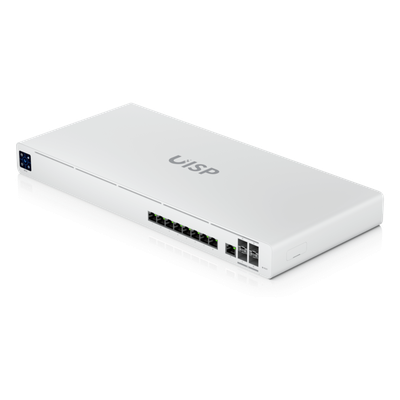 UISP Router Pro – Router 10 GbE para ISP con Switch Capa 2 Integrado, Enrutamiento Avanzado y Rendimiento NAT de hasta 9.5 Gbps