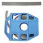 Fleje de  5/8, 0.76 x 16mm (30.5mts) (4900-01000)