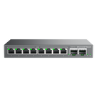 Switch L2 Lite Administrable / 8 Puertos Ethernet 2.5 Gbps / 2 Puertos SFP+ 10 Gbps / VLAN / QoS / Montaje Escritorio o Pared