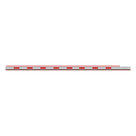 Brazo Recto para Barrera de Acceso / Aluminio Octogonal / 4 m (13.1 ft) / Iluminación LED Rojo-Verde / Perfil 120 x 50 mm