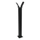 Descansa brazo para plumas de barrera vehicular / Acero galvanizado / IP54 / 194-247 mm / Compatible GARD8