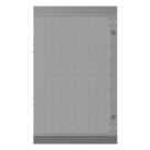 Base Adicional para Torniquete / Carril 90 cm (35.4 in) / No Requiere Anclaje / Paso de Cableado Integrado / Serie DS-K3B961