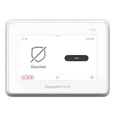 Panel de alarma con pantalla táctil de 7 pulgadas / Hasta 127 zonas inalámbricas / Compatible con sensores de otras marcas