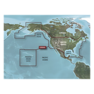 Mapa náutico / Cobertura costera EE.UU., Canadá oeste, Caribe / Contornos 1' / Sombreado 10 rangos / Auto ruta / Datos Garmin y Navionics