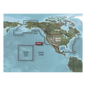Mapa HXUS604X todas las costas de EE.UU y las costas del oeste de Canada.