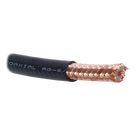 Cable coaxial / Blindaje malla cobre 97% / Impedancia 50 ohms / Atenuación 4.1 dB a 450 MHz / 30.5 ft (10.29 mm)