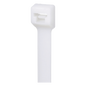 Cincho de Nylon 6.6 de Bloqueo, 188 mm largo x 4.8mm ancho, Color Natural, Interior, Paquete de 1000pz