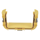 Acoplador para Canaleta / 6 x 4 pulgadas (152.4 x 101.6 mm) / Sin Herramientas / ABS Resistente / Alta Visibilidad