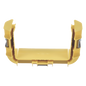 Acoplador para Canaleta / 6 x 4 pulgadas (152.4 x 101.6 mm) / Sin Herramientas / ABS Resistente / Alta Visibilidad