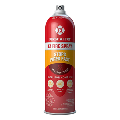 Extintor Portátil en Aerosol / 100 ml / Agente Dipotásico / Clases A-B-C / Uso Residencial y Comercial / FIRST ALERT TUNDRA