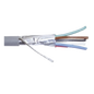 Cable Calibre 22, CMR, 6 Conductores, Blindado, 305 Metros (1000 Pies), Color Gris
